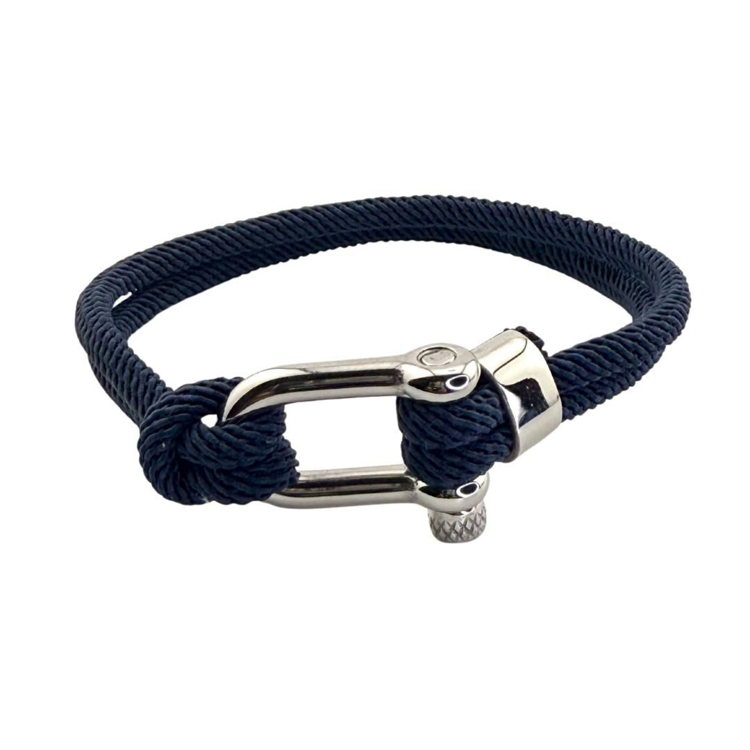 Bracelet corde TEDDY marine