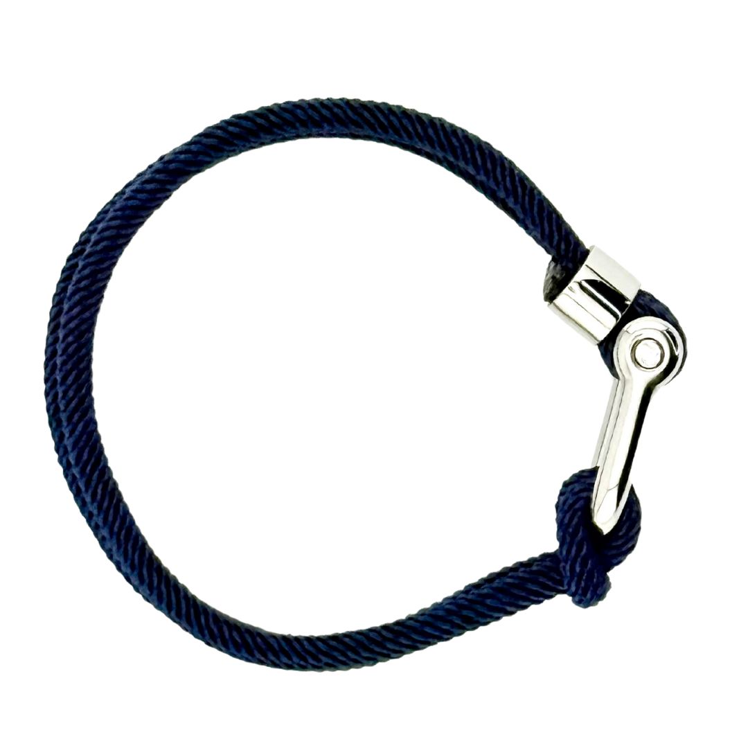 Bracelet corde TEDDY marine