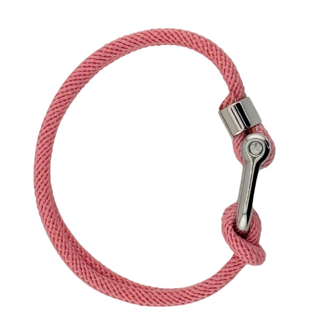 Bracelet corde TEDDY rose