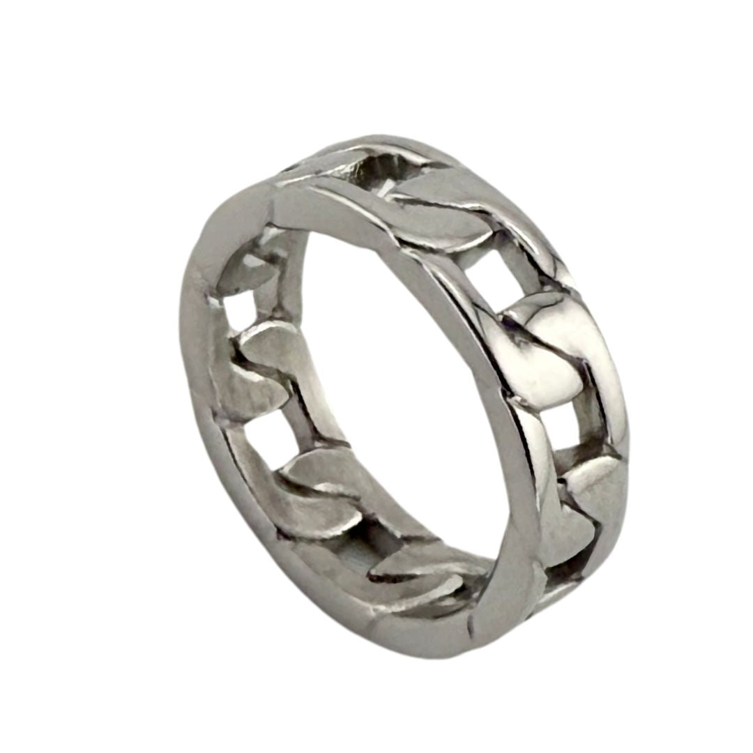 Bague GUS argenté