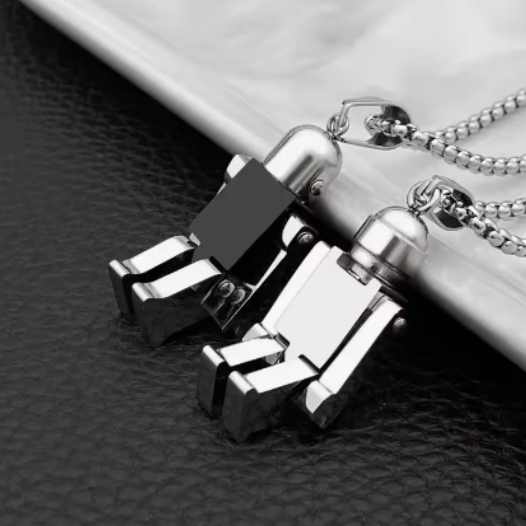 Pendentif Robot GENEK noir