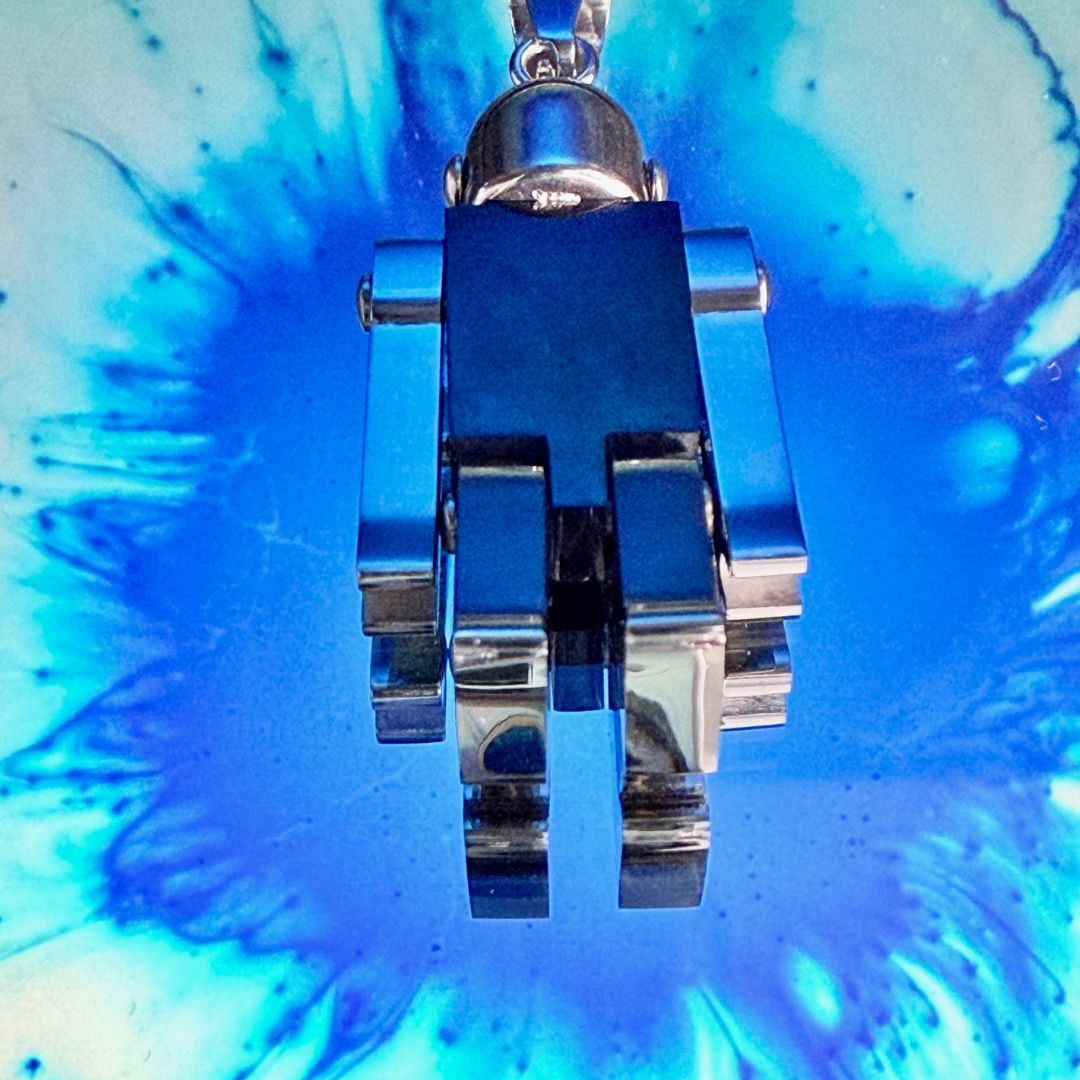 Pendentif Robot GENEK noir
